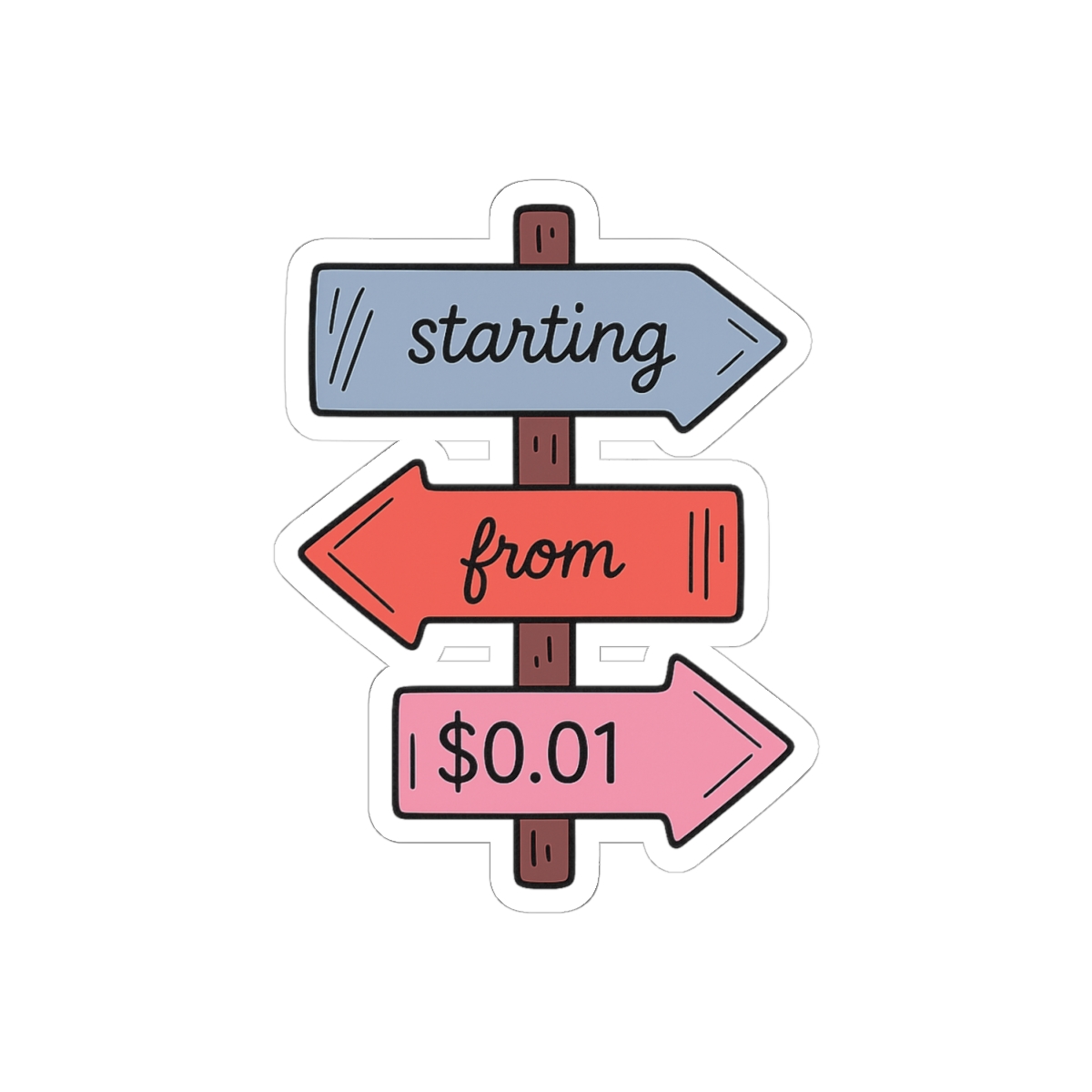 Ryan Trahan Starting From Scratch Motivational Sticker | Bold Vinyl Decal - alternate angle 2, merchandise