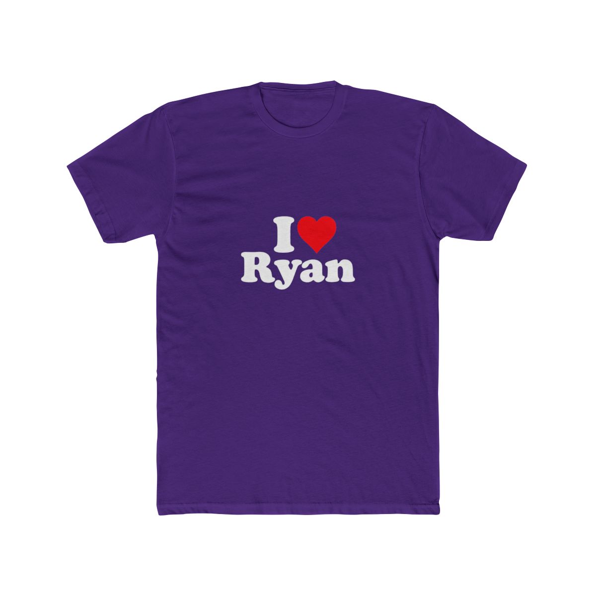 Funny I Heart Love Ryan Obsession T Shirt - alternate angle 5, merchandise