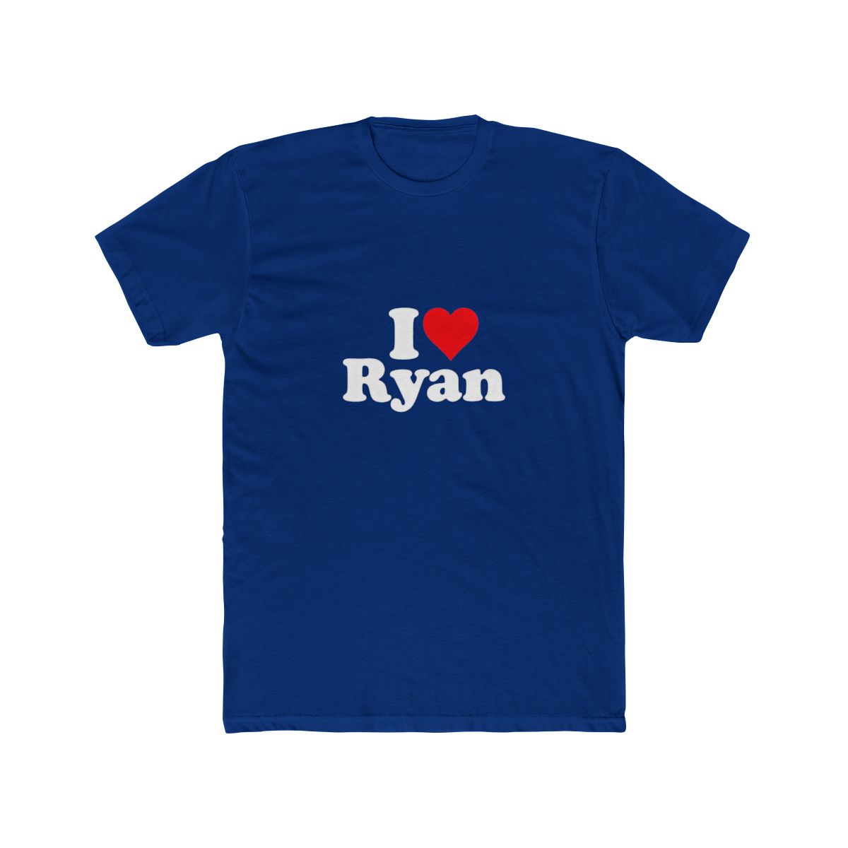 Funny I Heart Love Ryan Obsession T Shirt - alternate angle 4, merchandise