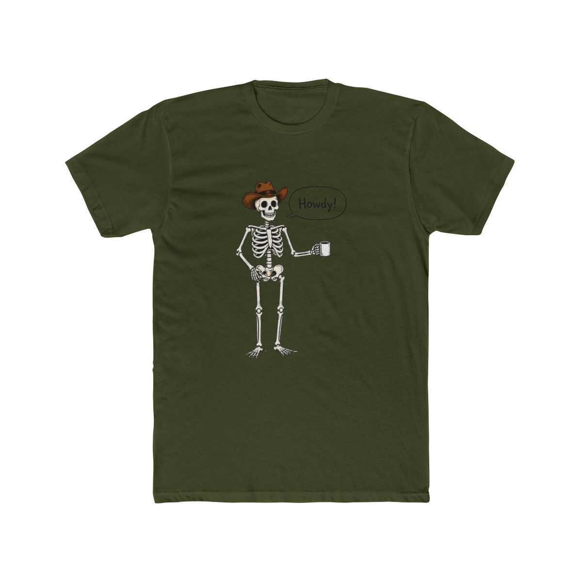 Ryan Trahan Howdy Skeleton T Shirt - YouTube Fan Gift - alternate angle 5, merchandise