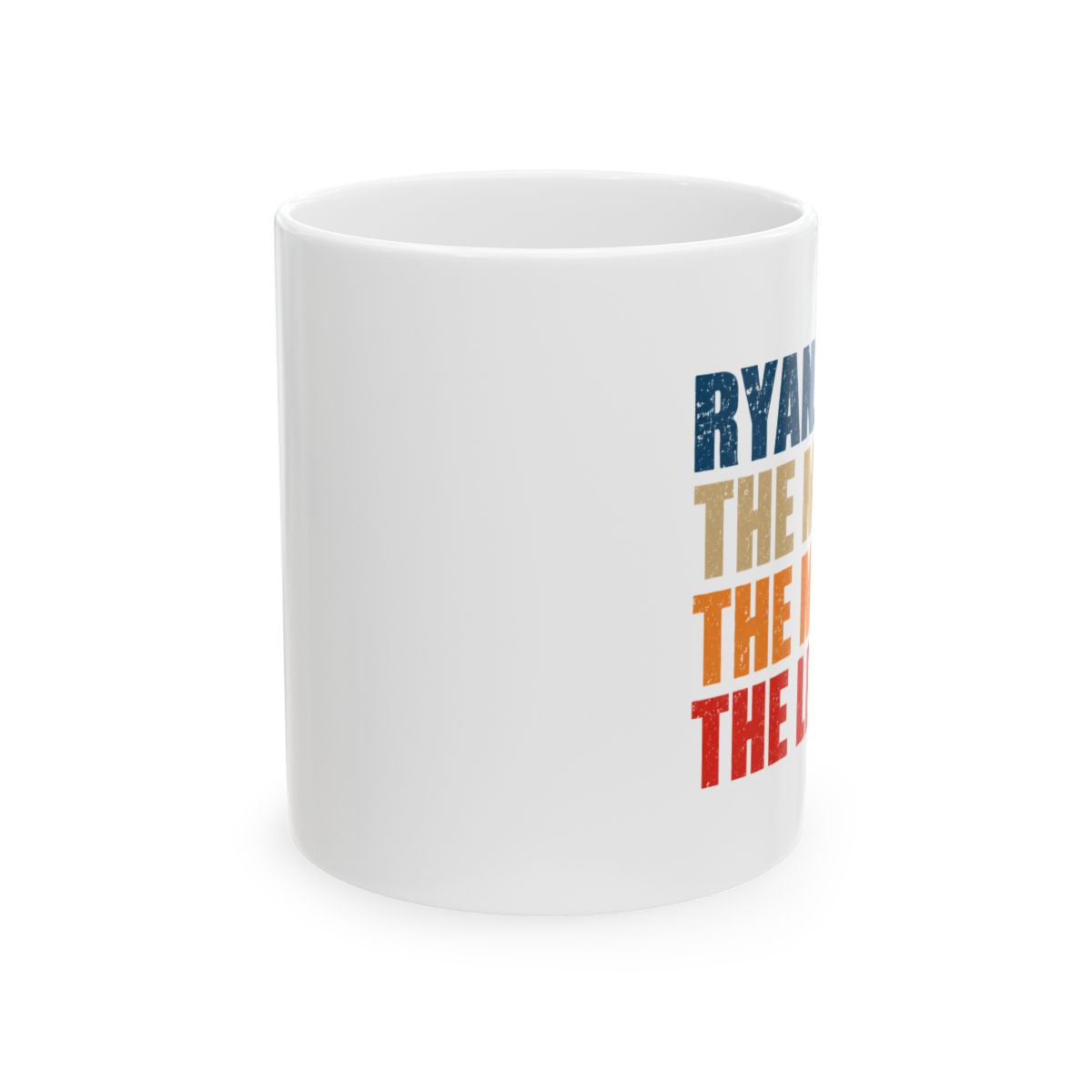 Ryan The Man The Myth The Legend Coffee Mug - alternate angle 1, merchandise