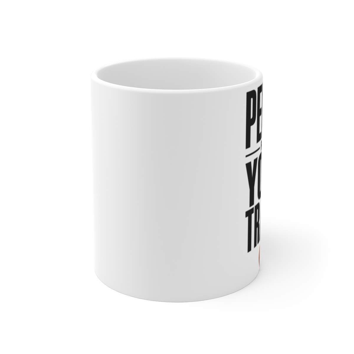 Ryan Trahan "Penny for Your Travel" White Mug - alternate angle 1, merchandise
