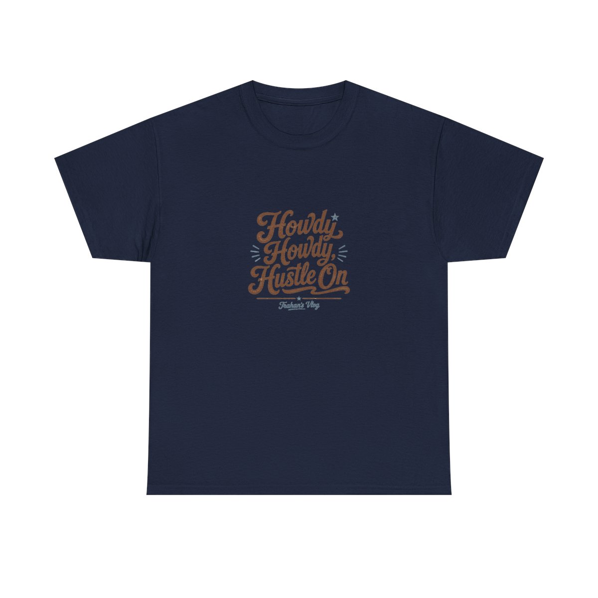 Ryan Trahan "Howdy Howdy, Hustle On" Unisex Tee - alternate angle 4, merchandise