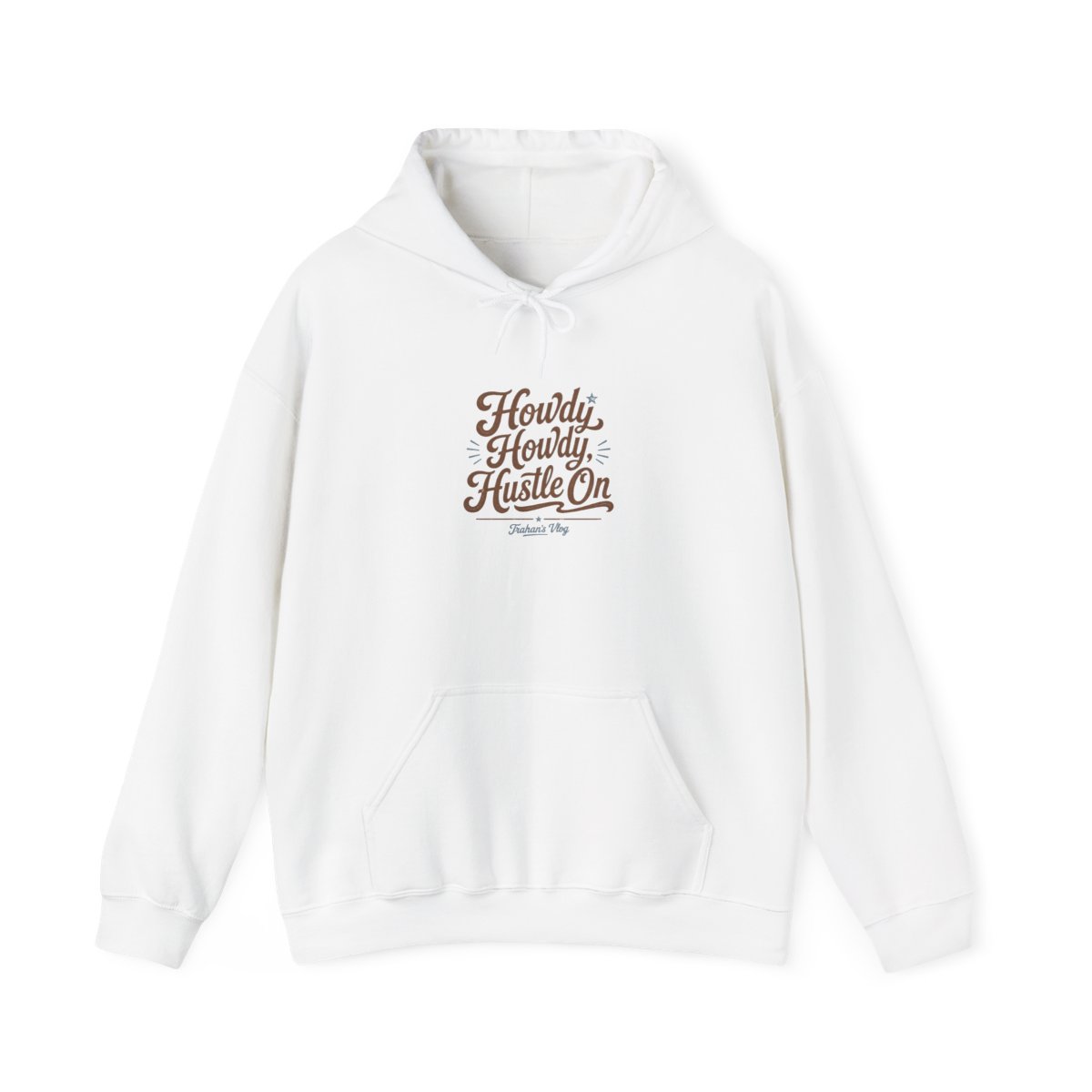 Ryan Trahan "Howdy Howdy, Hustle On" Hoodie - alternate angle 4, merchandise