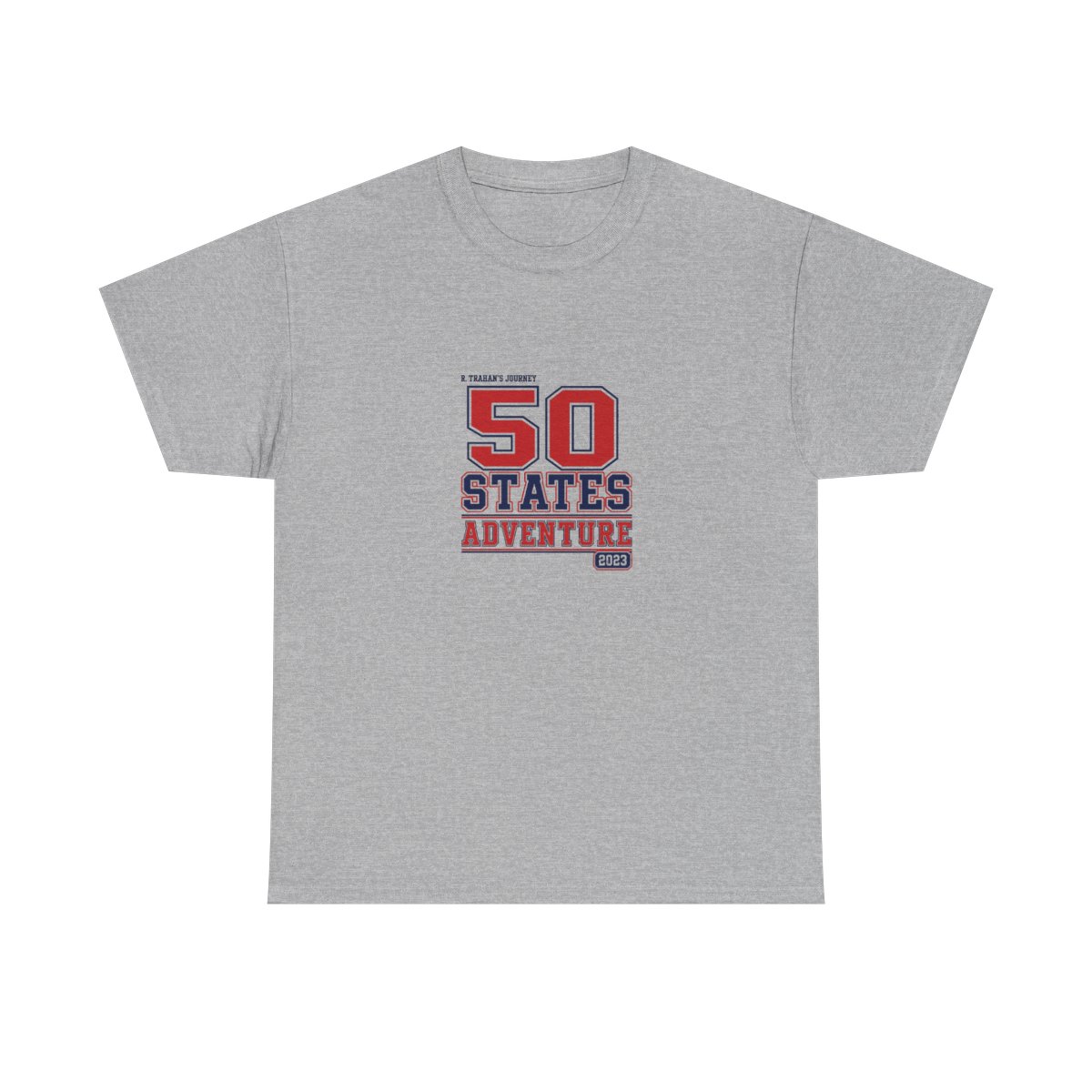 Ryan Trahan "50 States Adventure" Unisex Tee - alternate angle 4, merchandise