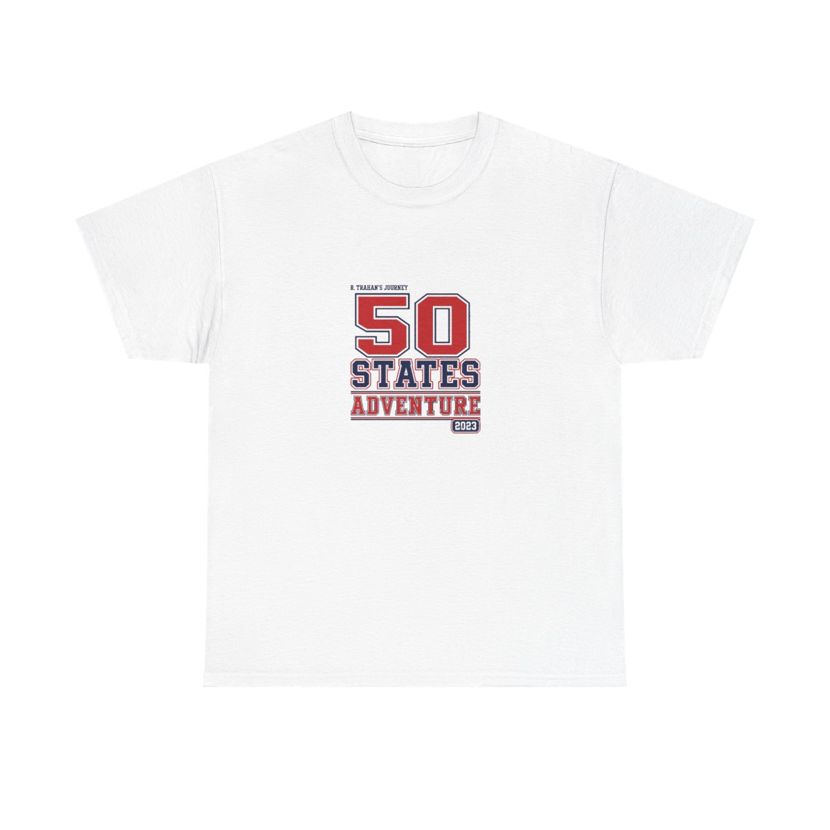 Ryan Trahan "50 States Adventure" Unisex Tee - alternate angle 2, merchandise