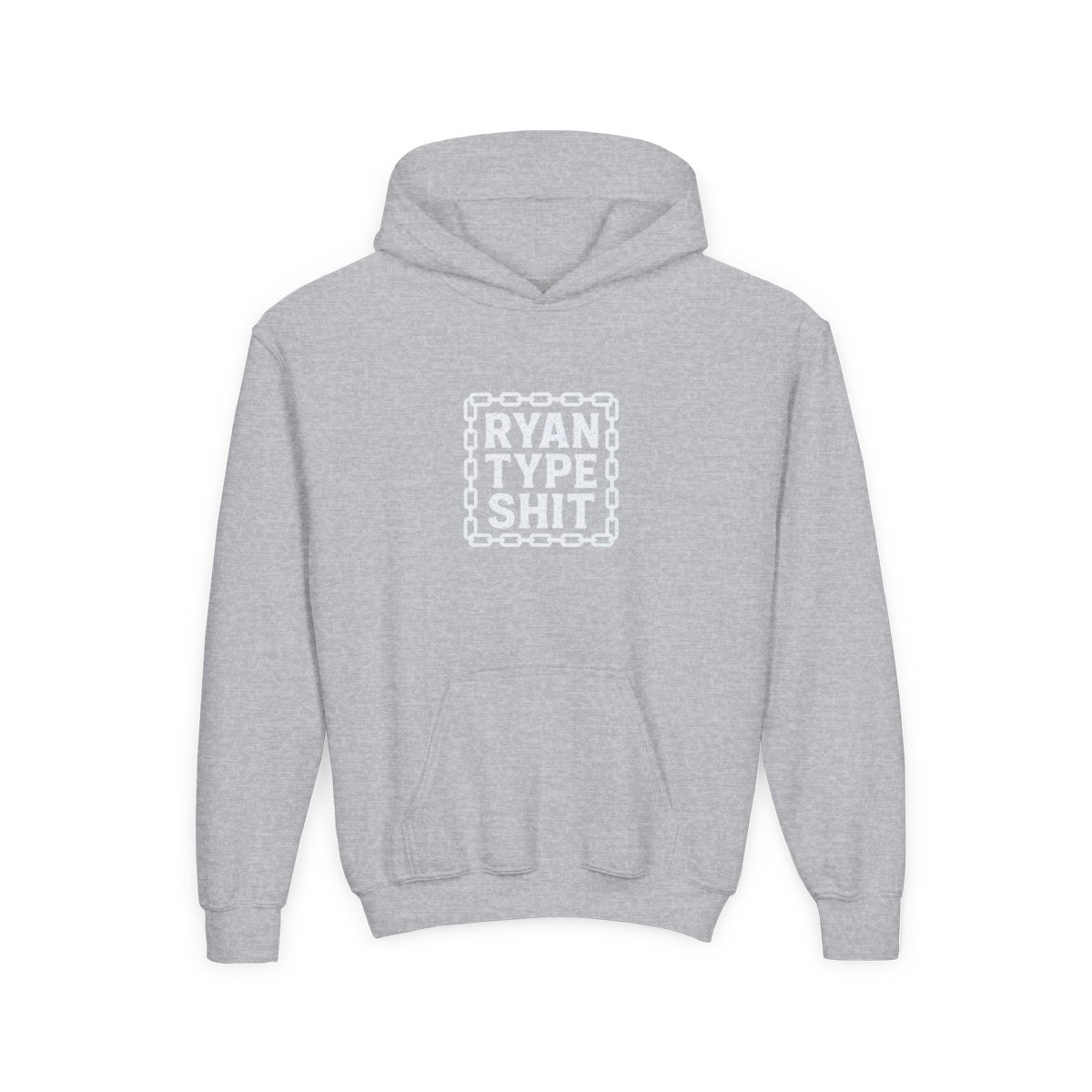 Funny Ryan Meetup Type Shit Graphic Kids Hoodie - alternate angle 2, merchandise