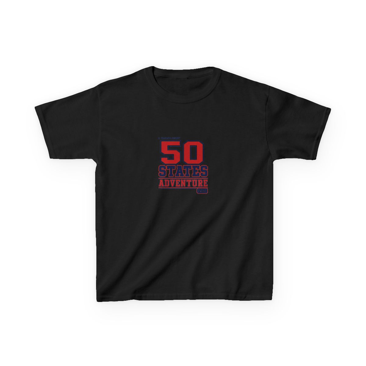 Ryan Trahan "50 States Adventure" Unisex Kids Tee - alternate angle 2, merchandise