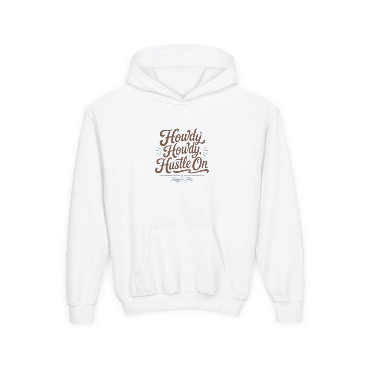 Ryan Trahan "Howdy Howdy, Hustle On" Kids Hoodie