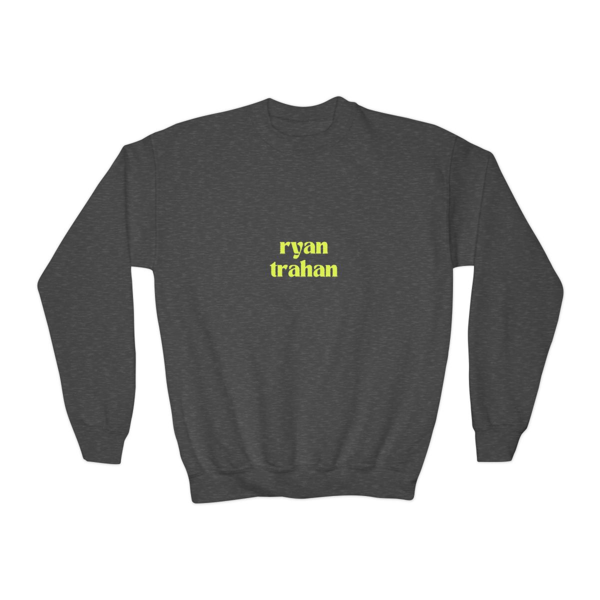 Ryan Trahan Crewneck Kids Sweatshirt - alternate angle 3, merchandise