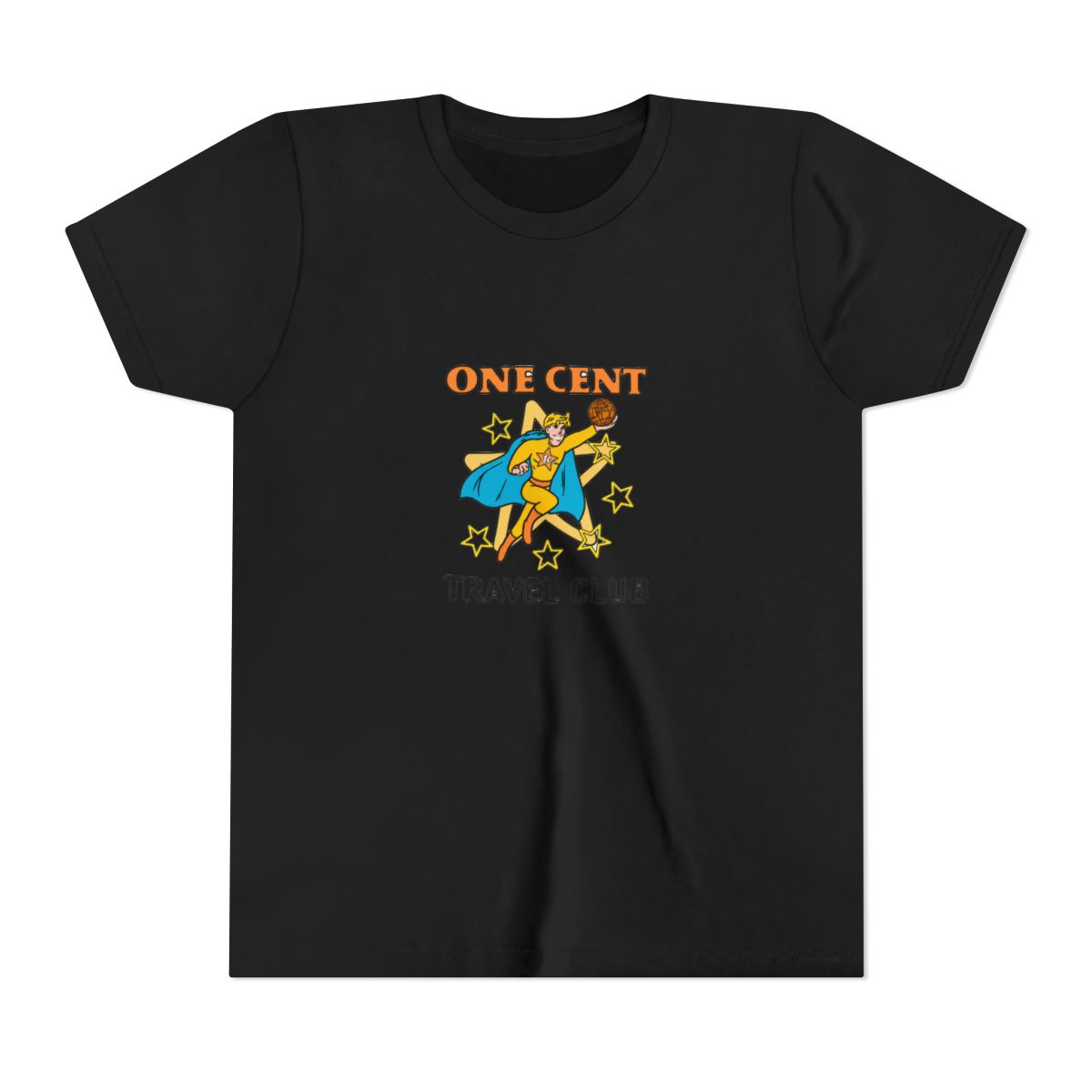 WJHYWDH Ryan Trahan Travel Club T Shirt Merch Casual Short Sleeved T Shirt Tee (Kids)