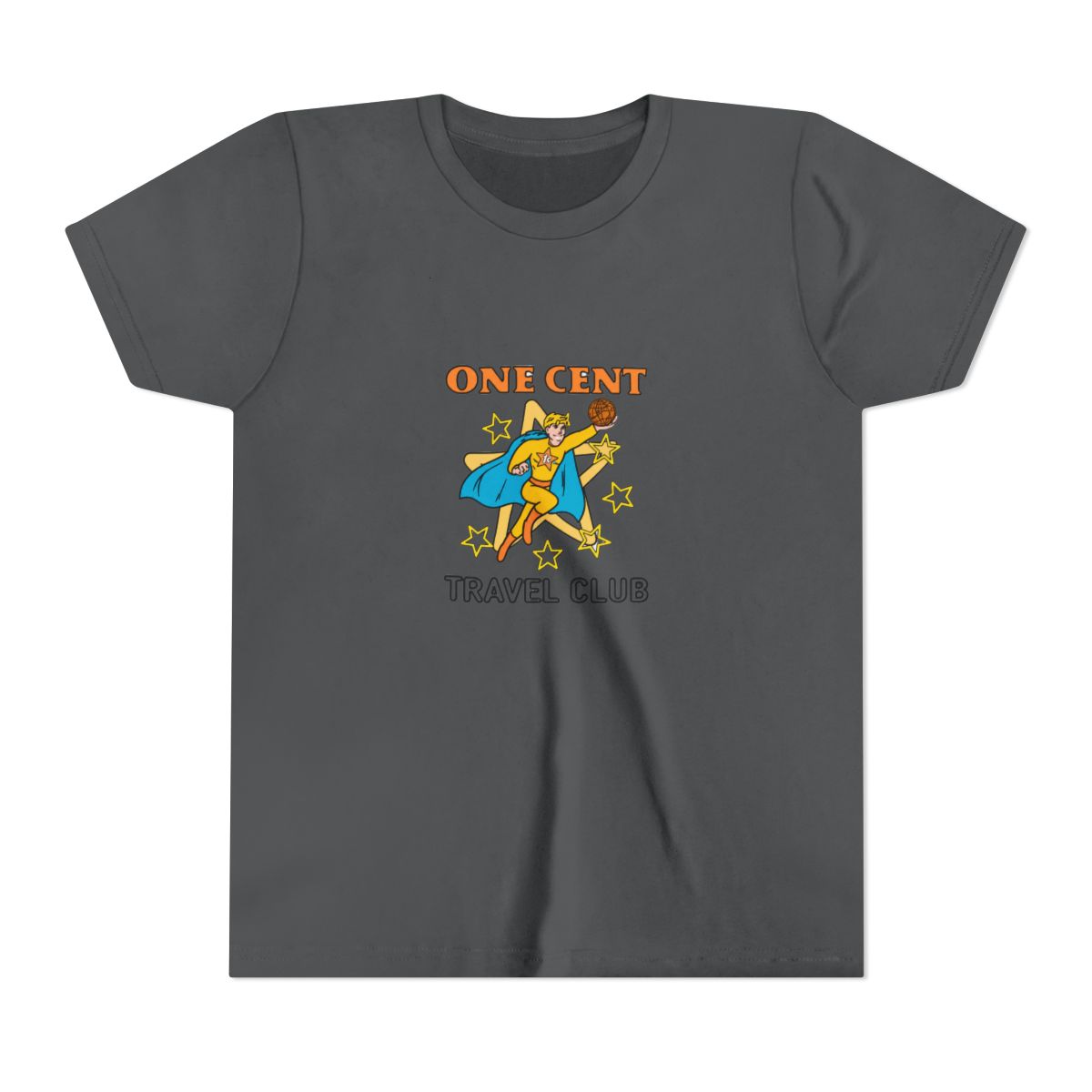 WJHYWDH Ryan Trahan Travel Club T Shirt Merch Casual Short Sleeved T Shirt Tee (Kids) - alternate angle 5, merchandise